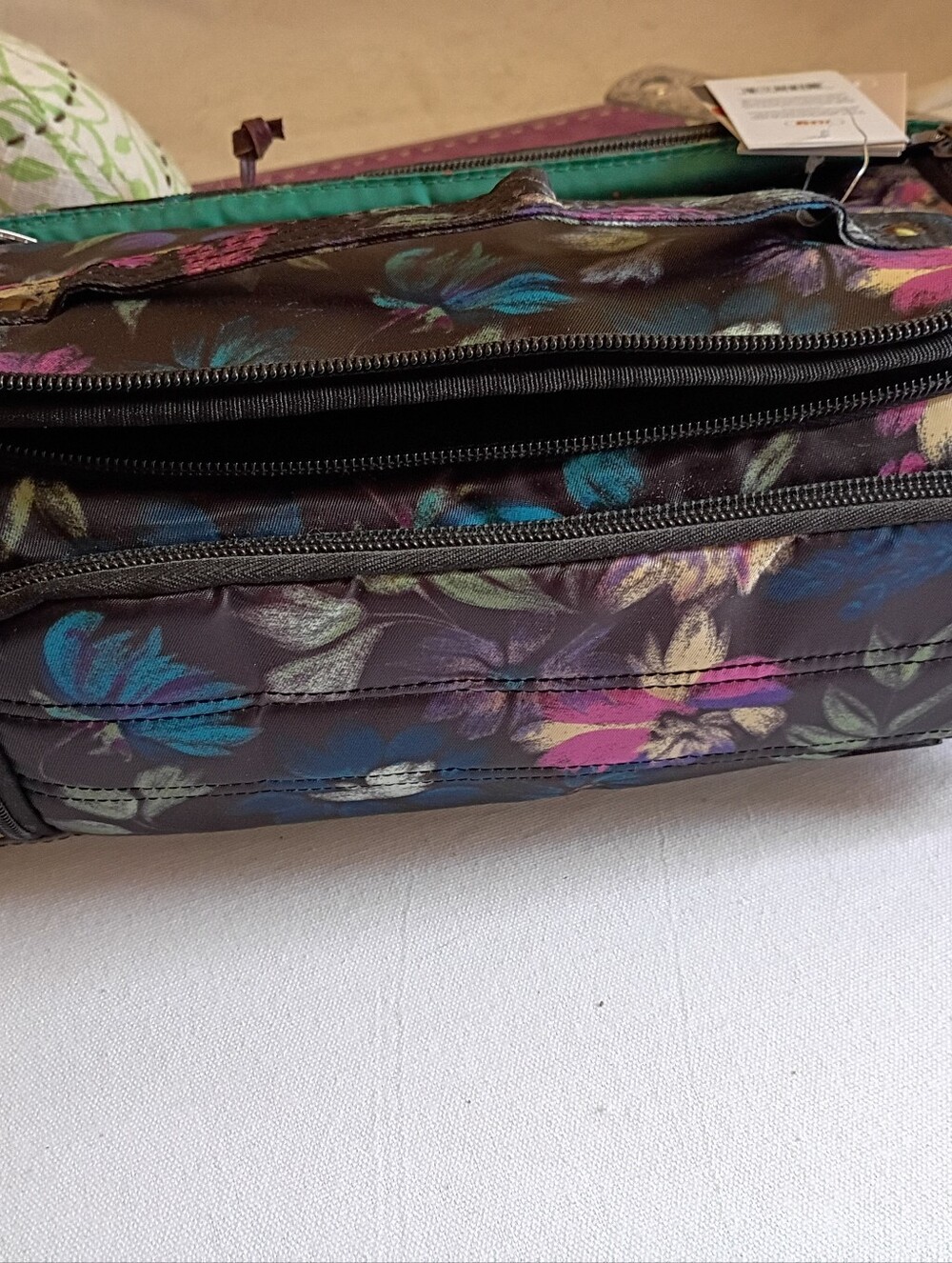 Lug Trolley Bloom Black Women’s Travel Cosmetic Bag in Black - Picture 8 of 13